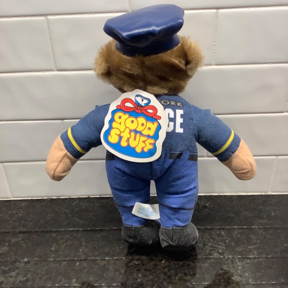 Good Stuff New York Policeman Bear 8.5" - Picture 3 of 6